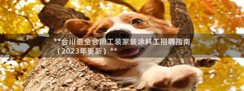 和记最新官方网址：**合川最全合川工装家装涂料工招聘指南
（2023年更新）**