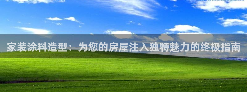 和记官网首页：家装涂料造型：为您的房屋注入独特魅力的终极指南